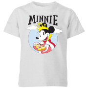 Disney Mickey Mouse Queen Minnie Kids T Shirt Grey 7 8 Years disney kopen in de aanbieding