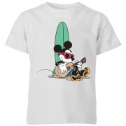 Disney Mickey Mouse Surf And Chill Kids T Shirt Grey 3 4 Years disney kopen in de aanbieding