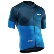 Northwave Blade 4 Short Sleeve Jersey L Blue northwave kopen in de aanbieding