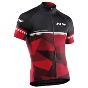Northwave Origin Short Sleeve Jersey S Blackred northwave kopen in de aanbieding