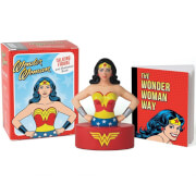 Image of Wonder Woman Talking Figure and Illustrated Book MiniKit