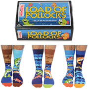 Image of United Oddsocks Men's Load of Pollocks Socks Gift Set (UK 6-11)