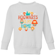 Harry Potter Kids Hogwarts Is My Home Sweatshirt White 9 10 Years harry potter kopen in de aanbieding