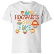 Harry Potter Kids Hogwarts Is My Home T Shirt White 11 12 Years harry potter kopen in de aanbieding