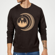 Harry Potter Globe Moon Sweatshirt Black Xxl harry potter kopen in de aanbieding