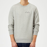 Harry Potter Pocket Glasses Sweatshirt Grey S harry potter kopen in de aanbieding