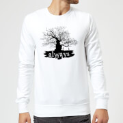 Harry Potter Always Tree Sweatshirt White 4Xl harry potter kopen in de aanbieding