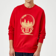 Harry Potter Hogwarts Snowglobe Sweatshirt Red S harry potter kopen in de aanbieding Harry Potter Hogwarts Snowglobe Sweatshirt Red S harry potter kopen in de aanbieding