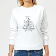Harry Potter Three Dragons White Womens Sweatshirt 4Xl harry potter kopen in de aanbieding