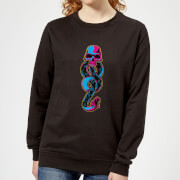 Harry Potter Dark Mark Neon Womens Sweatshirt Black 5Xl harry potter kopen in de aanbieding