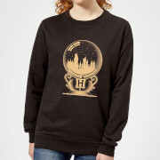 Harry Potter Hogwarts Snowglobe Womens Sweatshirt Black Xxl harry potter kopen in de aanbieding