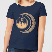 Harry Potter Globe Moon Womens T Shirt Navy Xxl harry potter kopen in de aanbieding