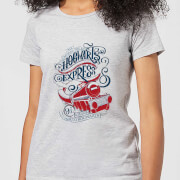 Harry Potter Hogwarts Express Womens T Shirt Grey Xs harry potter kopen in de aanbieding