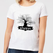 Harry Potter Always Tree Womens T Shirt White 3Xl harry potter kopen in de aanbieding