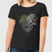 Harry Potter Thestral Womens T Shirt Black Xs harry potter kopen in de aanbieding
