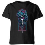 Harry Potter Nagini Neon Kids T Shirt Black 3 4 Years harry potter kopen in de aanbieding