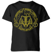 Harry Potter Hufflepuff Badger Badge Kids T Shirt Black 3 4 Years harry potter kopen in de aanbieding Harry Potter Hufflepuff Badger Badge Kids T Shirt Black 3 4 Years harry potter kopen in de aanbieding