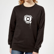 Justice League Graffiti Green Lantern Womens Sweatshirt Black L justice league kopen in de aanbieding