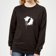 Justice League Graffiti The Flash Womens Sweatshirt Black S justice league kopen in de aanbieding