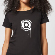 Justice League Graffiti Green Lantern Womens T Shirt Black 4Xl justice league kopen in de aanbieding