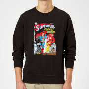 Justice League Who Is The Fastest Man Alive Cover Sweatshirt Black S justice league kopen in de aanbieding