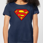 Justice League Superman Logo Womens T Shirt Navy Xs justice league kopen in de aanbieding Justice League Superman Logo Womens T Shirt Navy Xs justice league kopen in de aanbieding