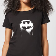 Justice League Graffiti Batman Womens T Shirt Black M justice league kopen in de aanbieding