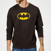Justice League Batman Logo Sweatshirt Black S justice league kopen in de aanbieding
