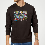 Justice League Crisis On Infinite Earths Cover Sweatshirt Black M justice league kopen in de aanbieding