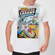 Justice League Starro The Conqueror Cover Mens T Shirt White M justice league kopen in de aanbieding