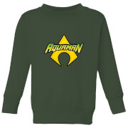 Justice League Aquaman Logo Kids Sweatshirt Forest Green 9 10 Years justice league kopen in de aanbieding Justice League Aquaman Logo Kids Sweatshirt Forest Green 9 10 Years justice league kopen in de aanbieding