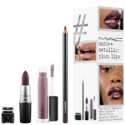 Mac Matte And Metallic Exclusive Lip Kit Plum Lips Worth Ps5150 mac kopen in de aanbieding