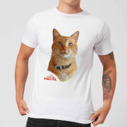 Captain Marvel Goose Mens T Shirt White L captain marvel kopen in de aanbieding