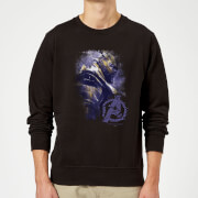 Avengers Endgame Thanos Brushed Sweatshirt Black 5Xl avengers endgame kopen in de aanbieding