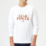 Captain Marvel Star Power Sweatshirt White S captain marvel kopen in de aanbieding