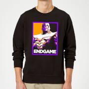 Avengers Endgame Thanos Poster Sweatshirt Black 5Xl avengers endgame kopen in de aanbieding