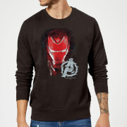 Avengers Endgame Iron Man Brushed Sweatshirt Black 5Xl avengers endgame kopen in de aanbieding