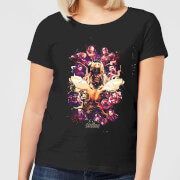 Avengers Endgame Splatter Womens T Shirt Black 5Xl avengers endgame kopen in de aanbieding