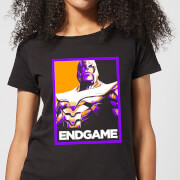 Avengers Endgame Thanos Poster Womens T Shirt Black L avengers endgame kopen in de aanbieding
