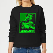 Avengers Endgame Hulk Poster Womens Sweatshirt Black 4Xl avengers endgame kopen in de aanbieding