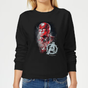 Avengers Endgame Captain America Brushed Womens Sweatshirt Black Xl avengers endgame kopen in de aanbieding