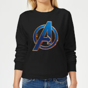 Avengers Endgame Heroic Logo Womens Sweatshirt Black Xs avengers endgame kopen in de aanbieding