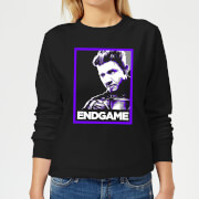 Avengers Endgame Hawkeye Poster Womens Sweatshirt Black Xxl avengers endgame kopen in de aanbieding
