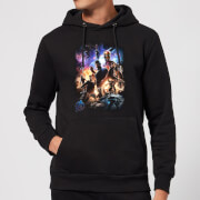 Avengers Endgame Character Montage Hoodie Black M avengers endgame kopen in de aanbieding