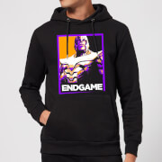 Avengers Endgame Thanos Poster Hoodie Black S avengers endgame kopen in de aanbieding