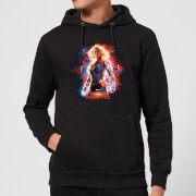 Captain Marvel Poster Hoodie Black Xl captain marvel kopen in de aanbieding