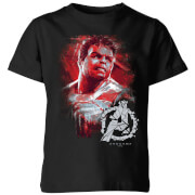 Avengers Endgame Hulk Brushed Kids T Shirt Black 3 4 Years avengers endgame kopen in de aanbieding