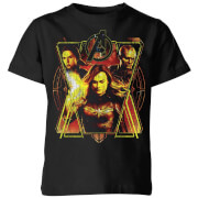 Avengers Endgame Distressed Sunburst Kids T Shirt Black 5 6 Years avengers endgame kopen in de aanbieding