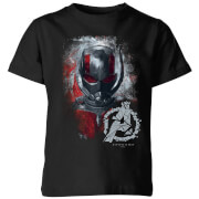 Image of Avengers Endgame Ant Man Brushed Kids' T-Shirt - Black - 7-8 Years - Black