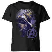 Avengers Endgame Thanos Brushed Kids T Shirt Black 7 8 Years avengers endgame kopen in de aanbieding